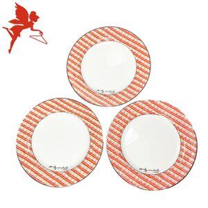 VINTAGE Set of 3 Andy Warhol 100 Cans Campbell Soup Salad Plates